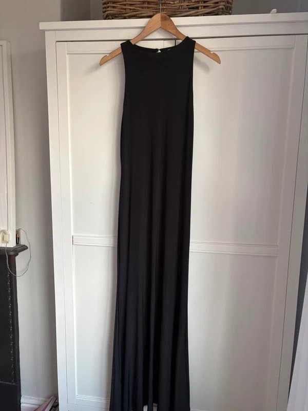 Topshop Black Topshop maxi dress Medium 12-14