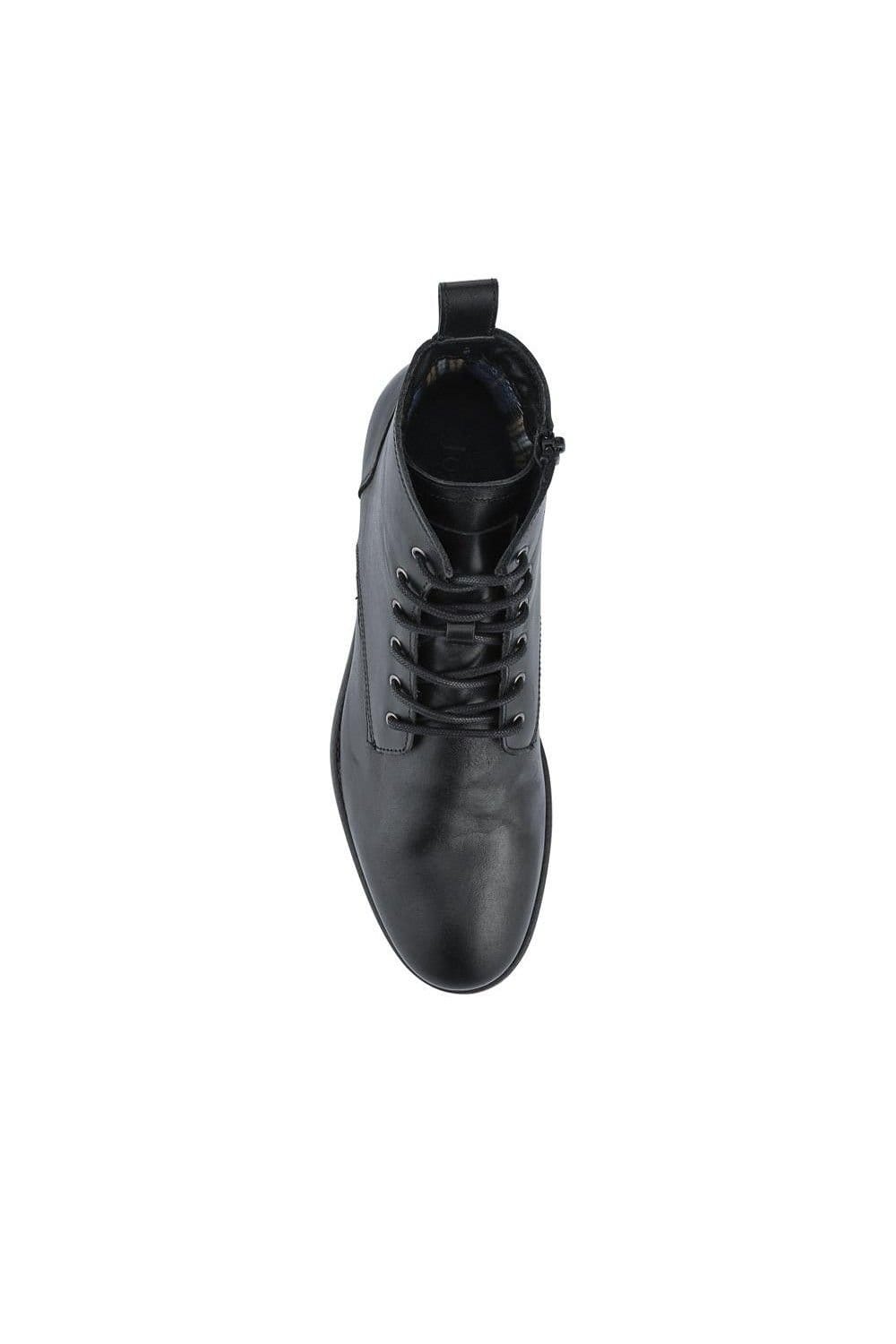Jones Bootmaker Jones Bootmaker Men's Dalias Leather Ankle Boots in Black - 4