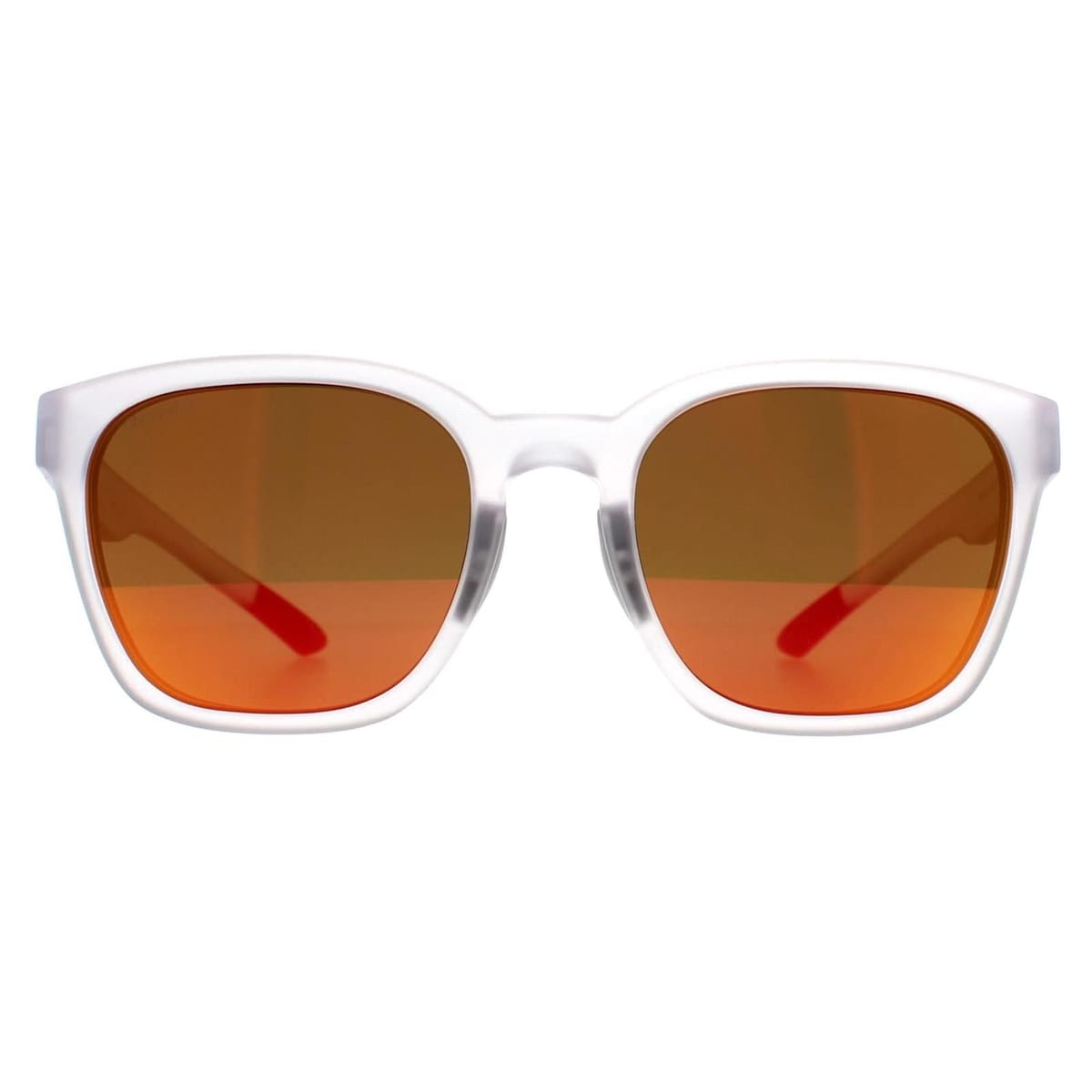 Smith Smith Men's Square Crystal Red Mirror Chromapop Founder in Clear - 1