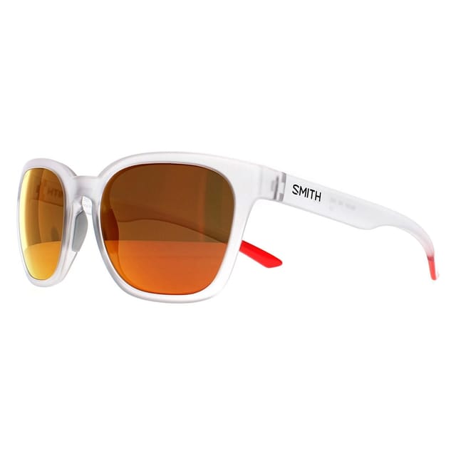 Smith Smith Men's Square Crystal Red Mirror Chromapop Founder in Clear - 2