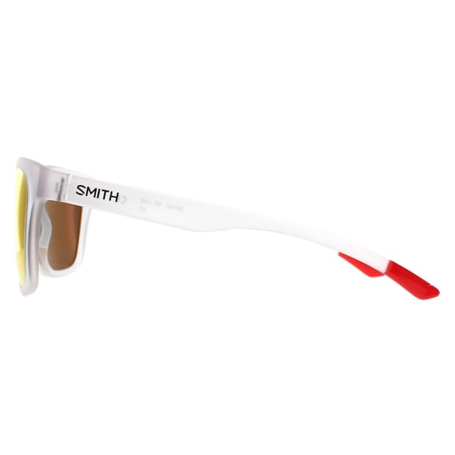 Smith Smith Men's Square Crystal Red Mirror Chromapop Founder in Clear - 3