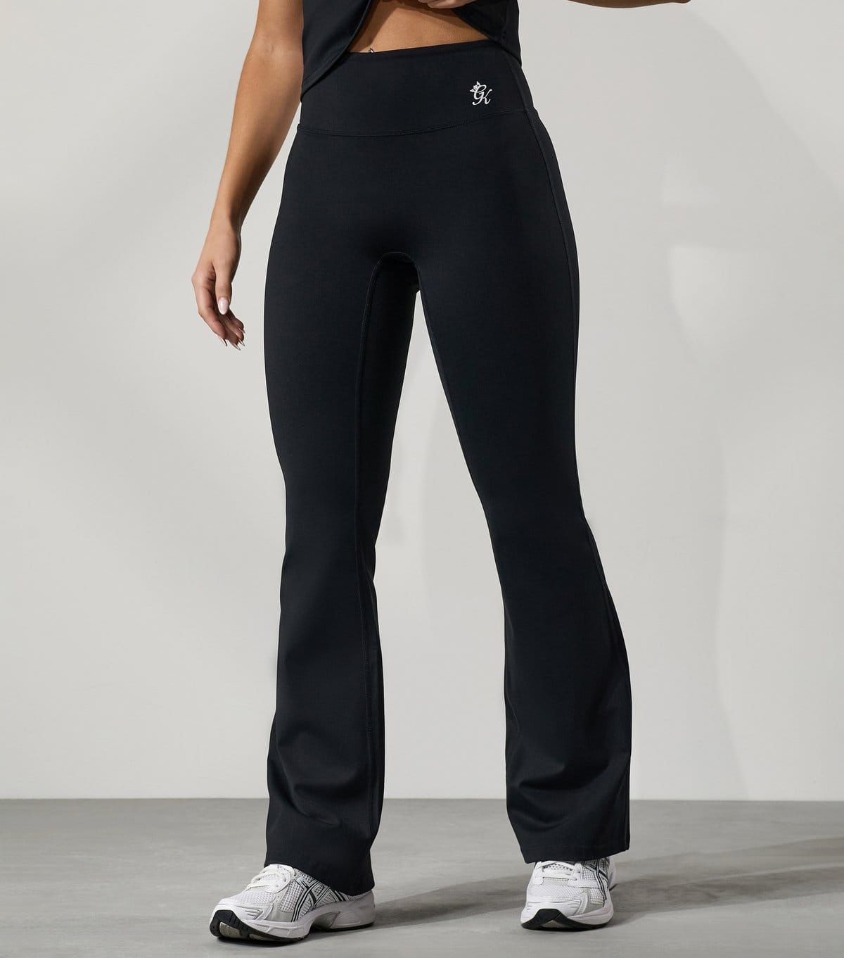 Gym King Women's 365 Black Flared Yoga Trousers Gym King New Look - 4