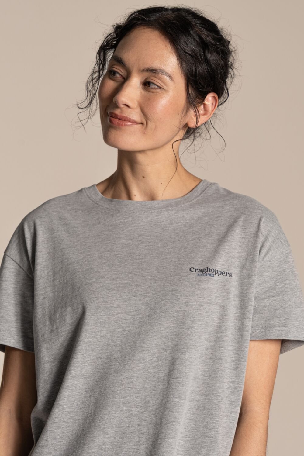 Craghoppers Craghoppers Men's Elements T-shirt in Light Grey - 3