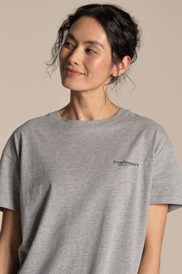Craghoppers Craghoppers Men's Elements T-shirt in Light Grey - 3