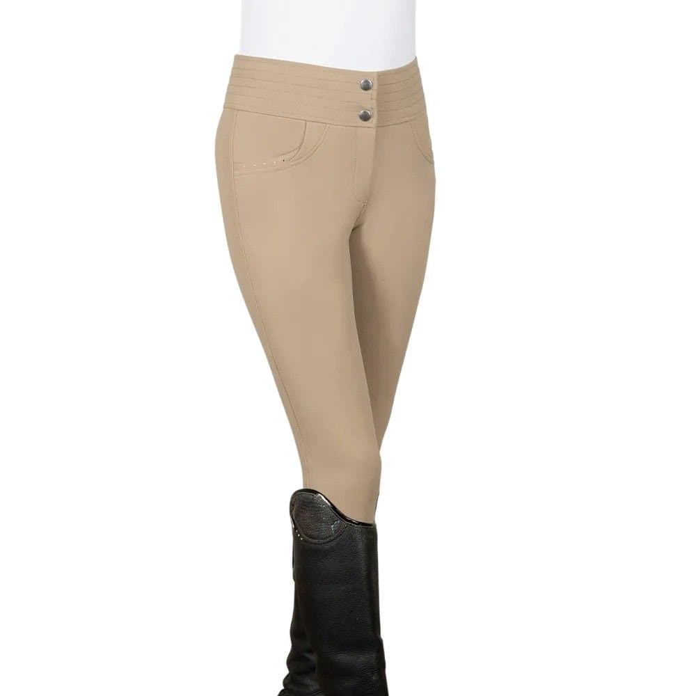 Coldstream Coldstream Women's Fenham Diamante Breeches in Taupe