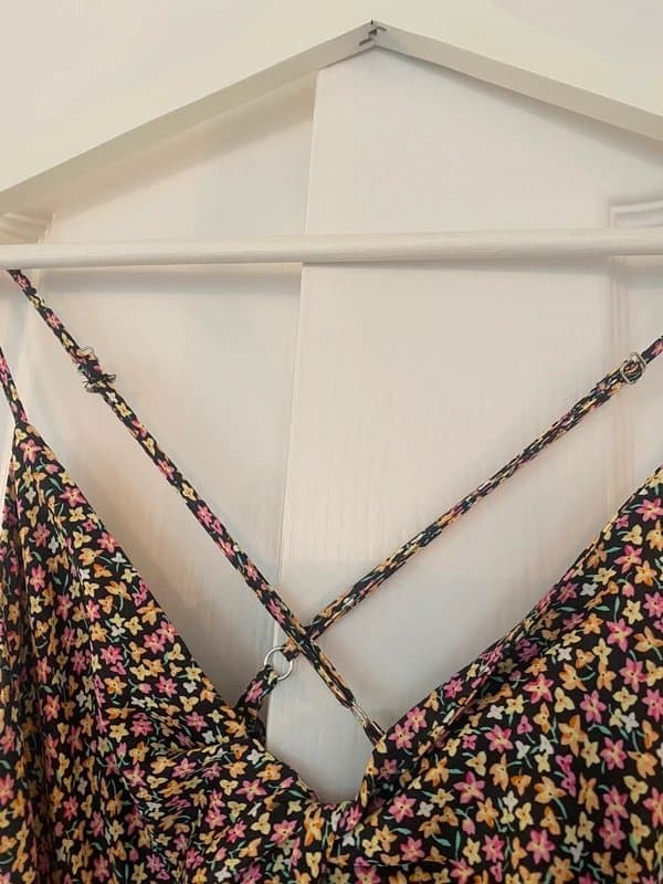 Bershka Floral Maxi Dress XS