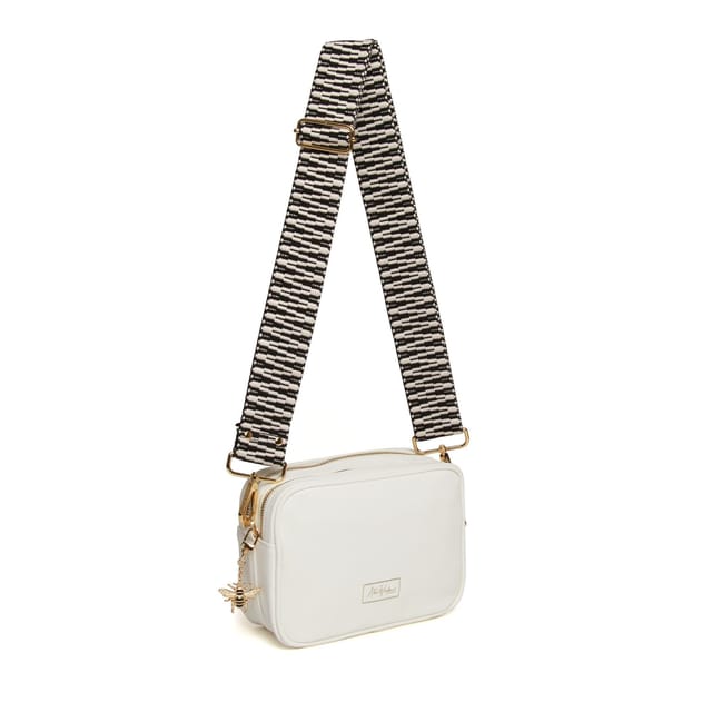 ALICE WHEELER LONDON ALICE WHEELER LONDON Women's Soho Crossbody Bag in White - 3