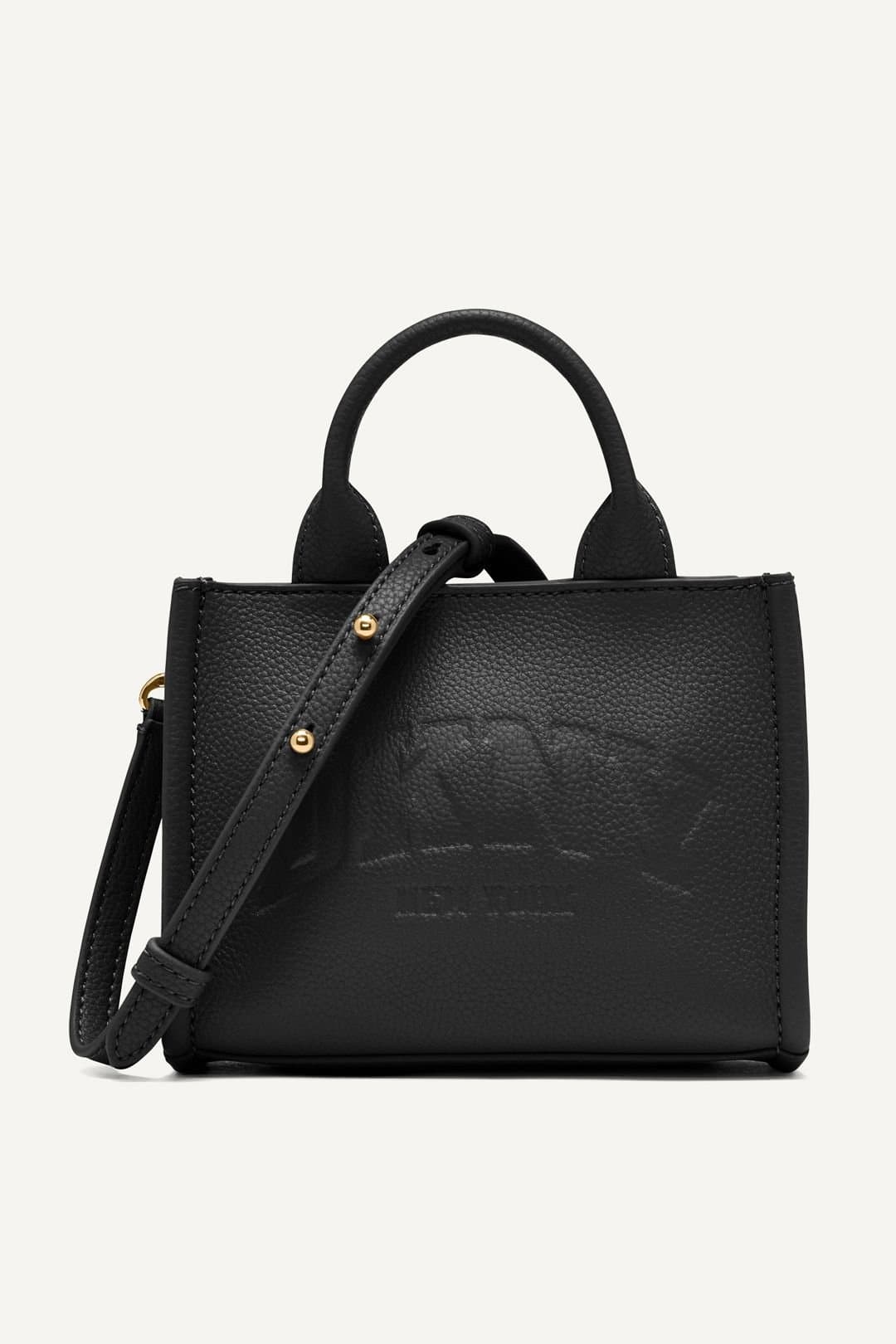 DKNY DKNY Women's Hadlee Mini Crossbody Bag - Black/Gold in Black