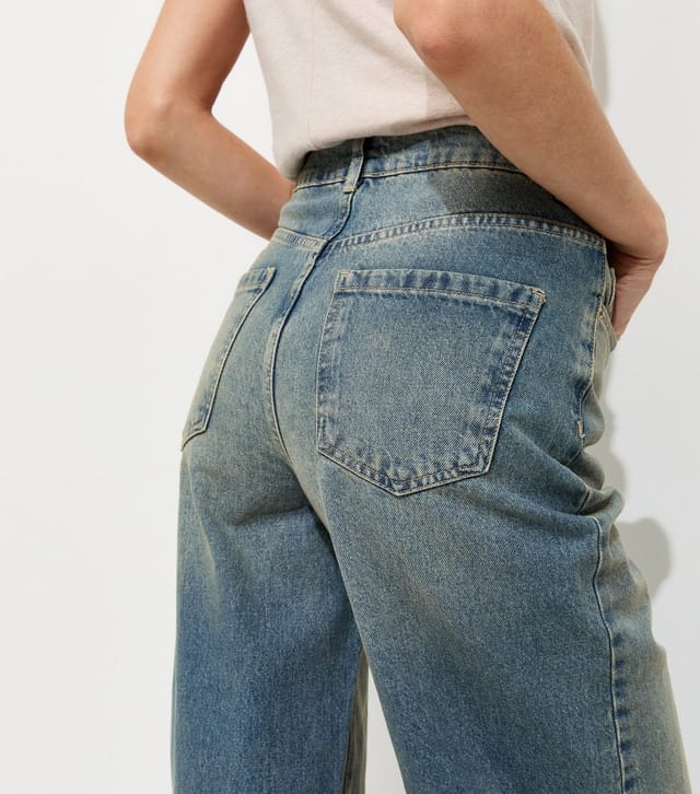 New Look Women's Tall Blue Blake Barrel Leg Jeans New Look - 2