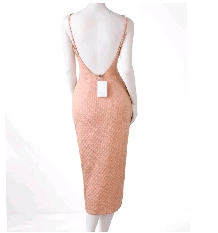 ASOS NEW asos gold textured size 14 party occasion dress - 1