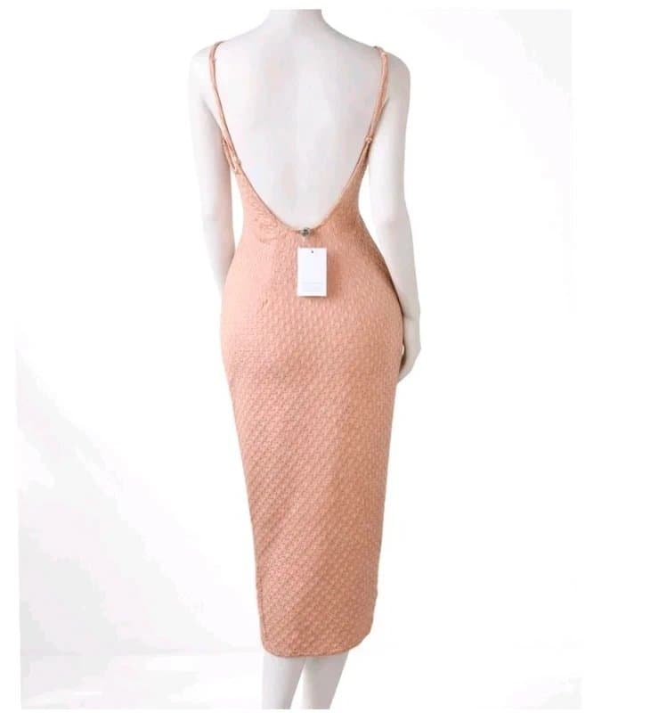 ASOS NEW asos gold textured size 14 party occasion dress