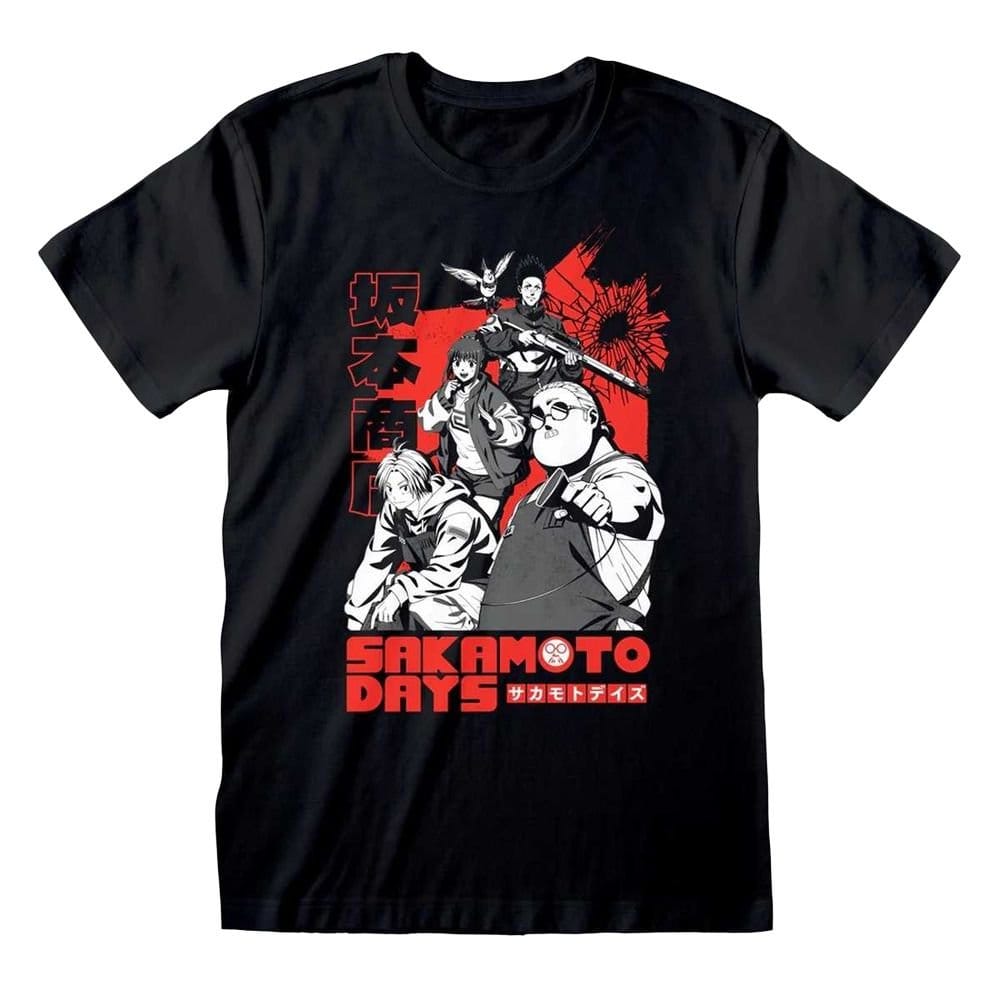 Sakamoto Days Sakamoto Days Men's Stylized T-Shirt in Black - 1