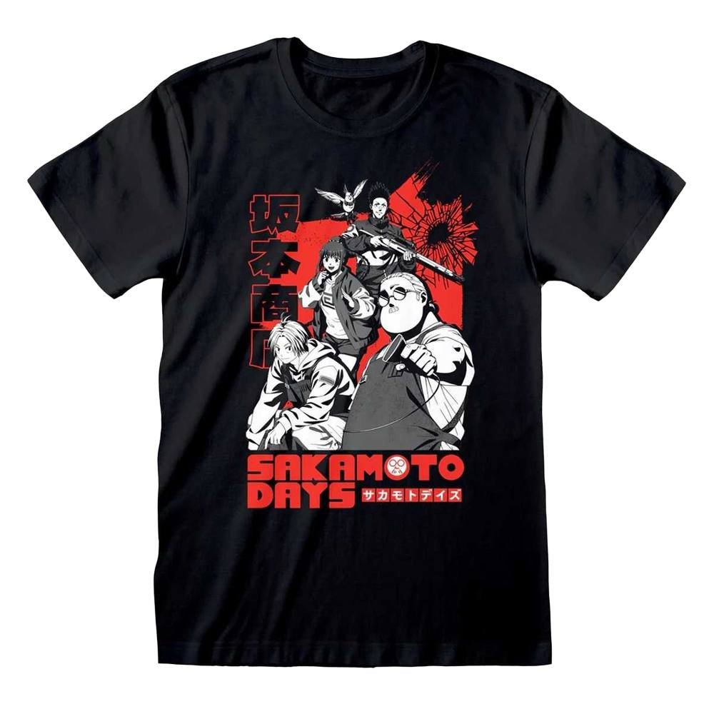 Sakamoto Days Sakamoto Days Men's Stylized T-Shirt in Black - 4