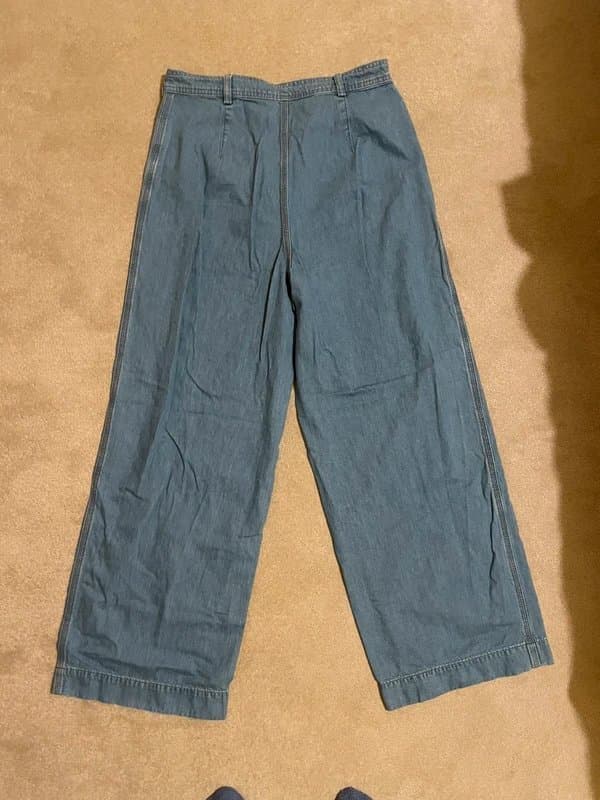 ASOS Denim Wide Leg Jeans