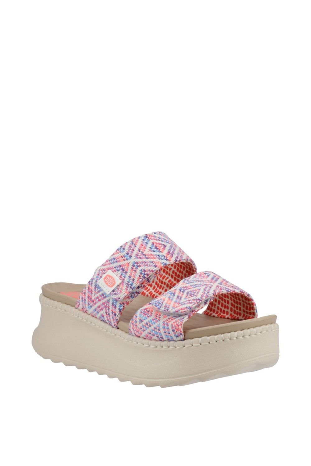 HEYDUDE HEYDUDE Women's Delray Slide Surf Baja Sandal - 4