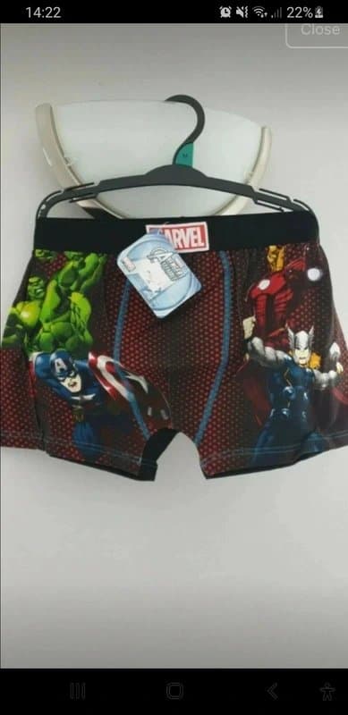 Marvel Marvel boxer shorts size medium