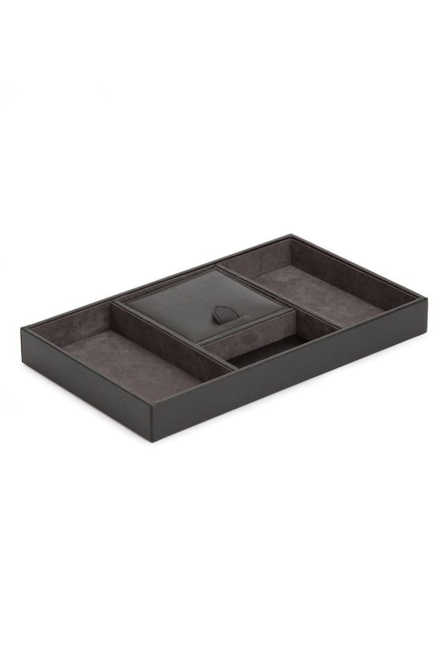 Wolf WOLF Men's Blake Valet Tray in Dark Grey - 2