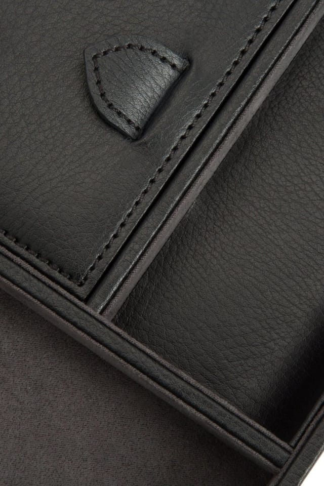 Wolf WOLF Men's Blake Valet Tray in Dark Grey - 3