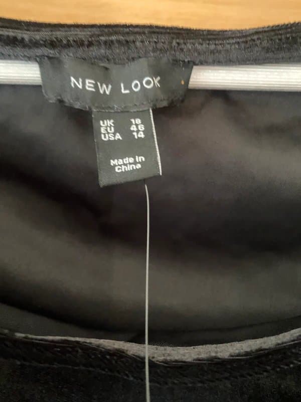 New Look New Look women’s velvet maxi dress size 18