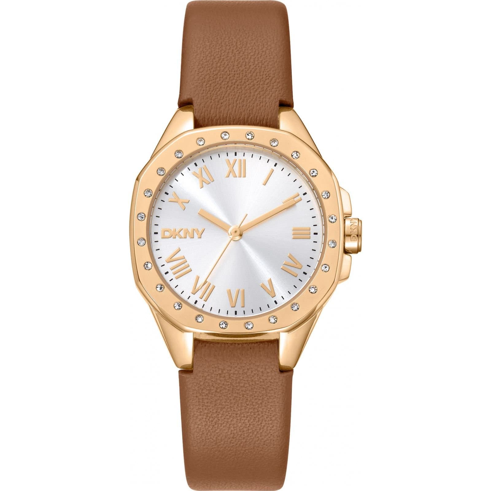 DKNY DKNY Women's DK1L013L0025 Brooklyn 30mm Quartz Watch in Brown
