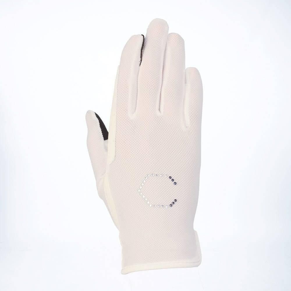 Coldstream Coldstream Men's Lintlaw Summer Riding Gloves in White