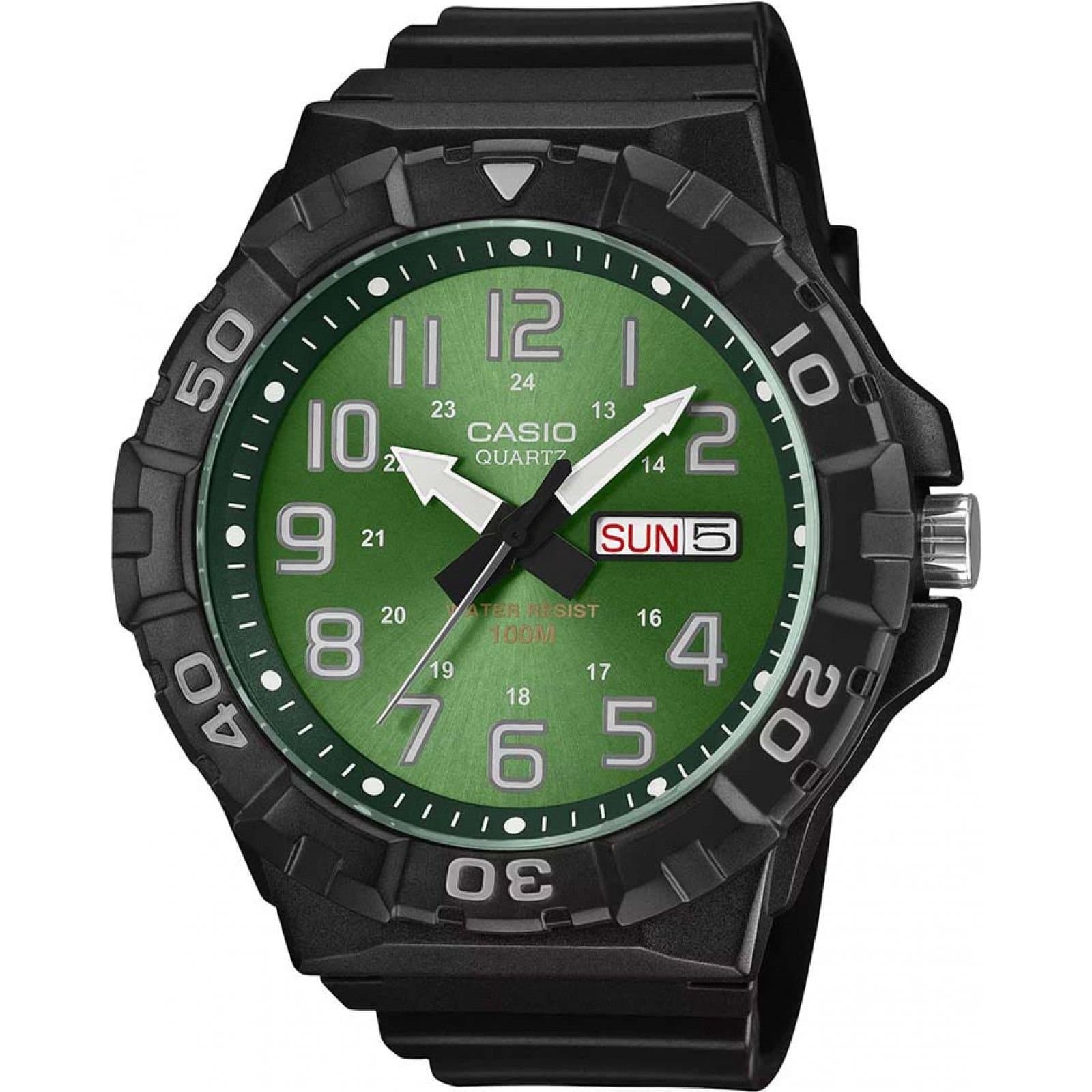 Casio Casio Men's MRW-210H-3BVEF Collection 55mm Quartz Watch in Black