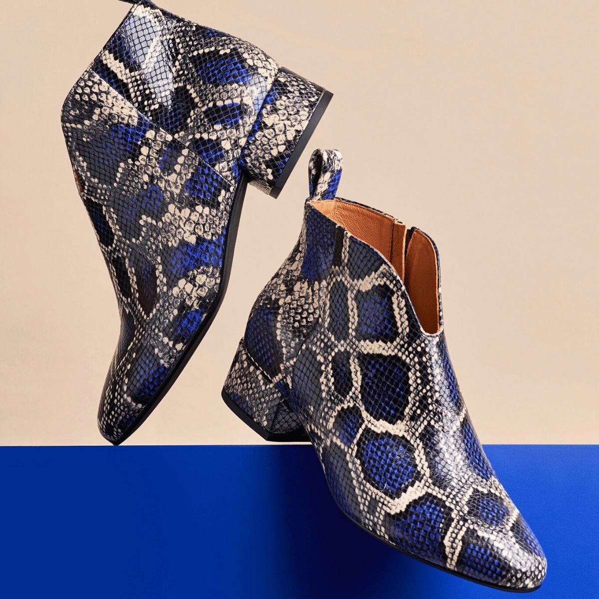 Embassy London Embassy London Women's Iris - Blue Snake - 2