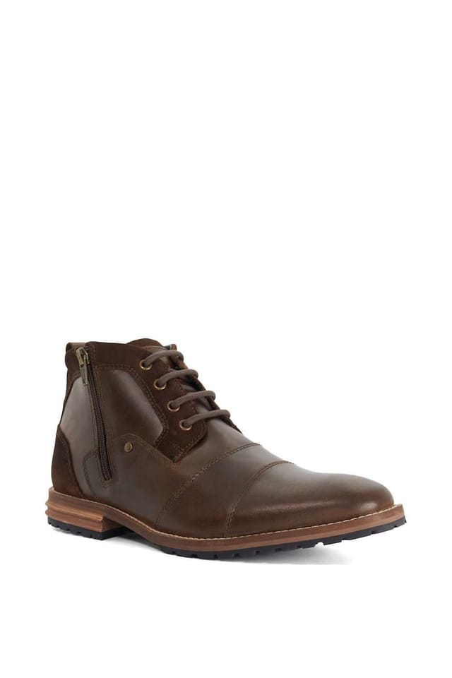 Dune London Dune London Men's 'Cappa' Leather Casual Boots in Brown - 2