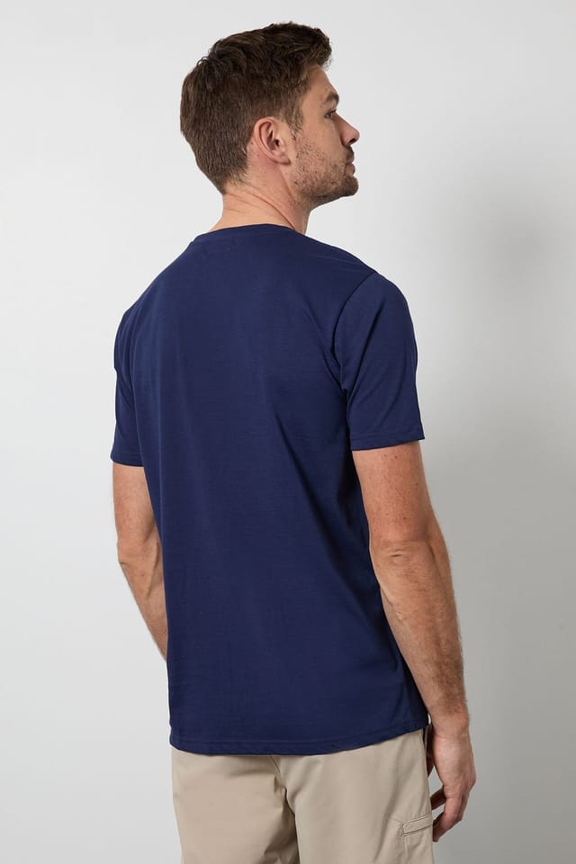 Maine Maine Men's Navy Outdoors Printed T-Shirt - 3