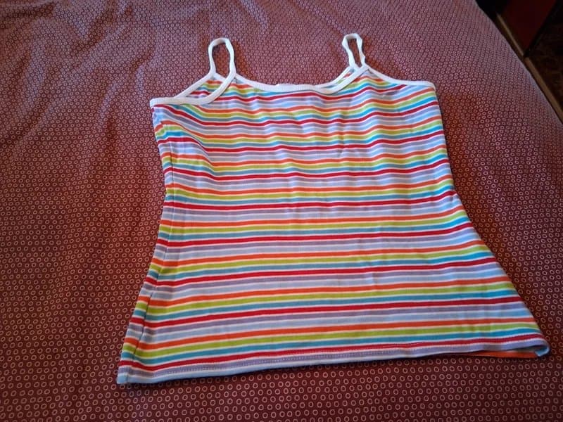 New Look striped strappy top