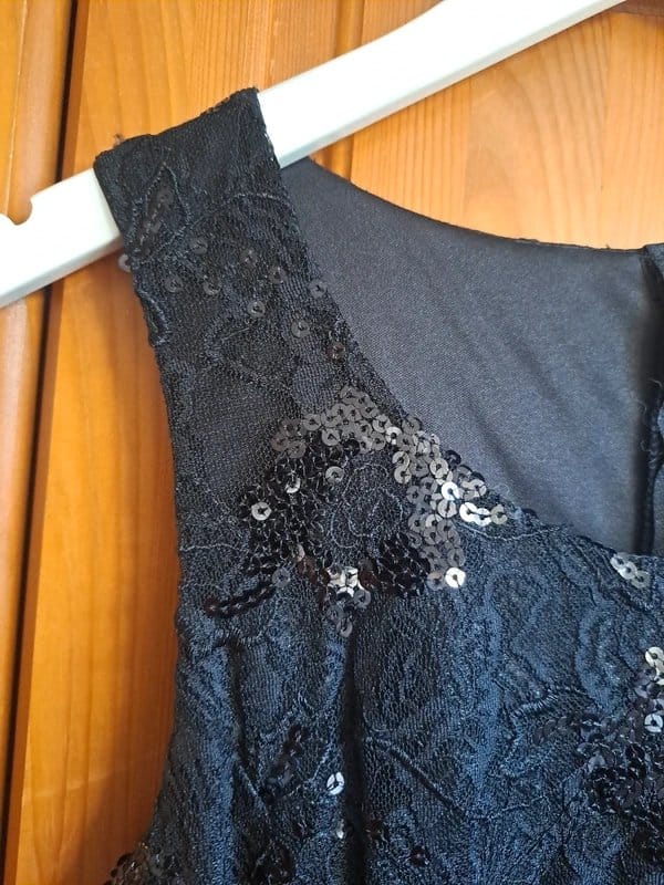New Look New look uk 8 Embellished Party cocktail little black dress - 1