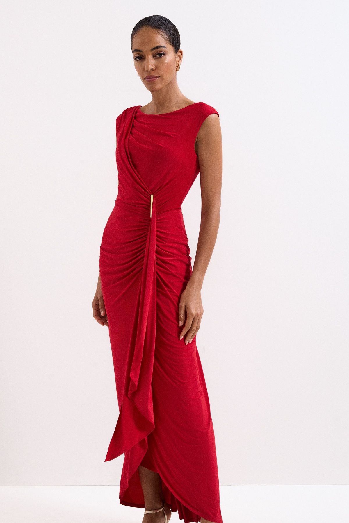 Phase Eight Phase Eight Women's Donna Maxi Dress in Red - 3