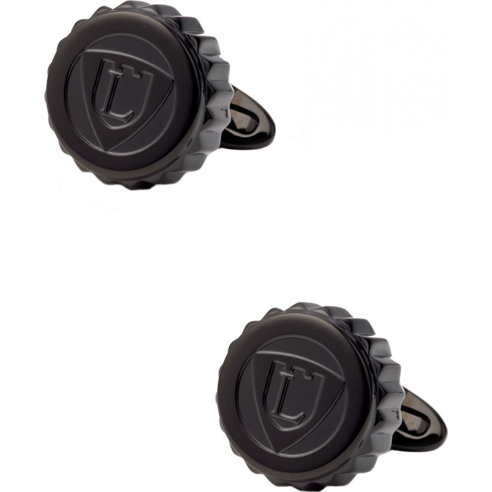 Lancaster Lancaster Men's GLA008B Pair Of Cufflinks in Black