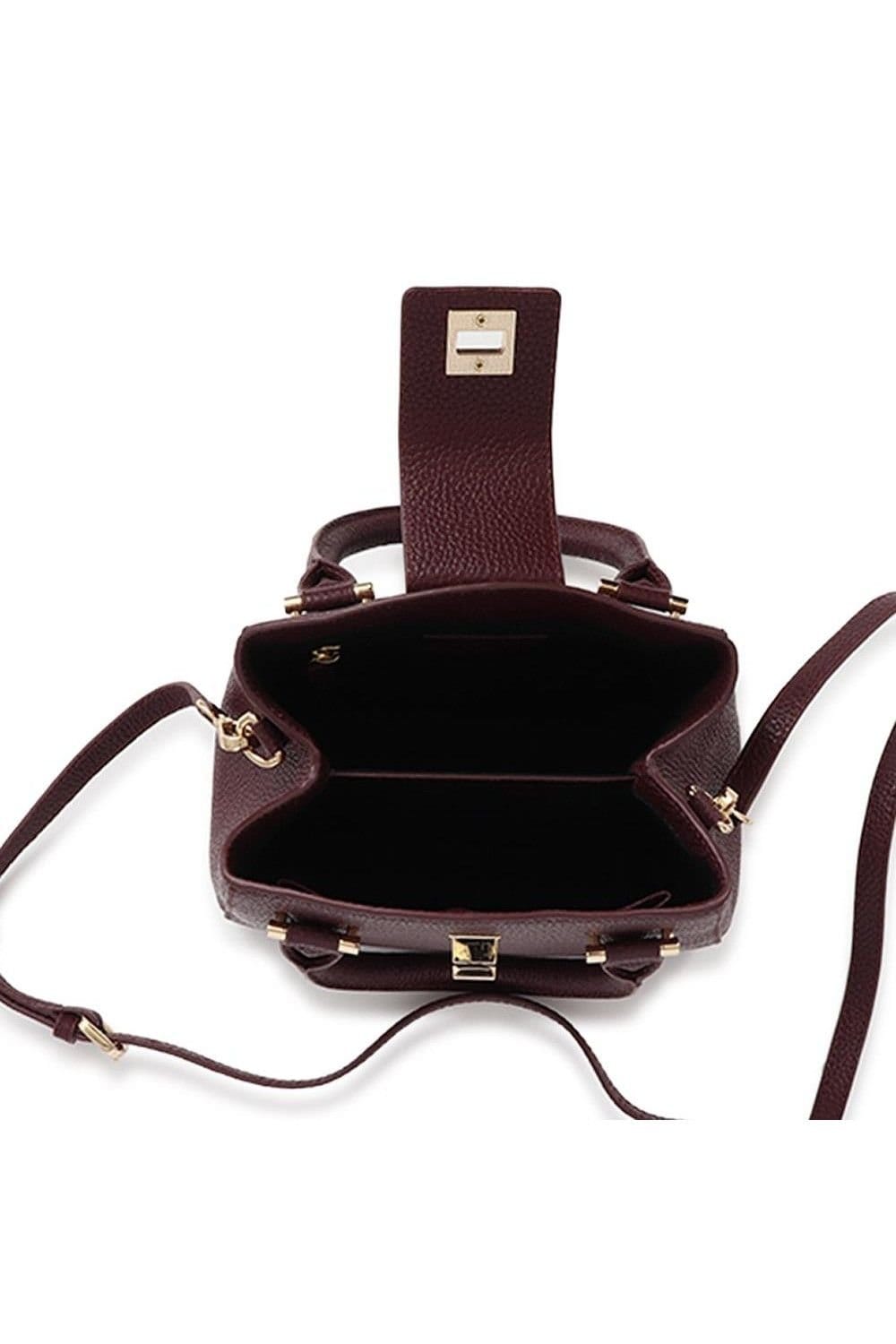 Jones Bootmaker Jones Bootmaker Women's Whimsy Leather Top Handle Bag in Burgundy - 4