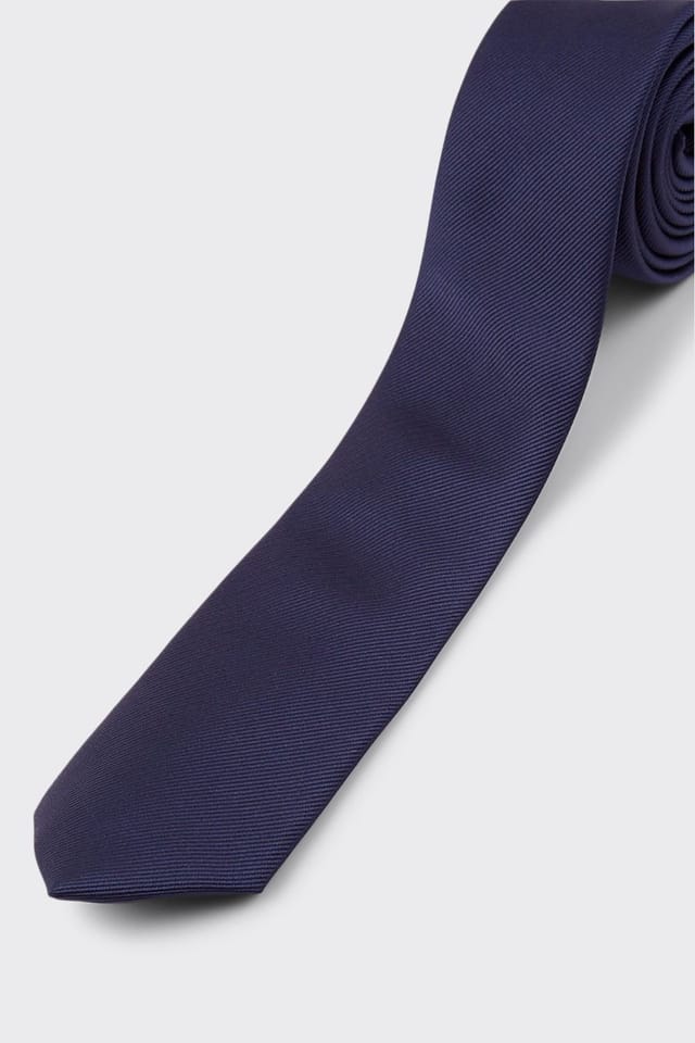 Burton Burton Men's Navy Slim Tie - 3