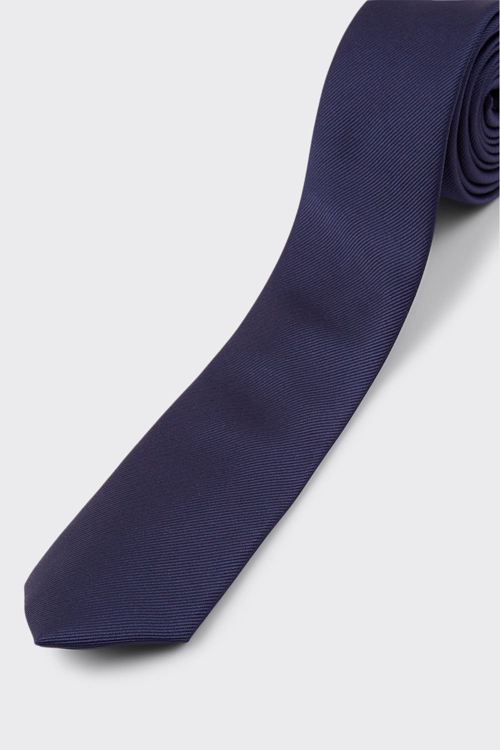 Burton Burton Men's Navy Slim Tie - 4