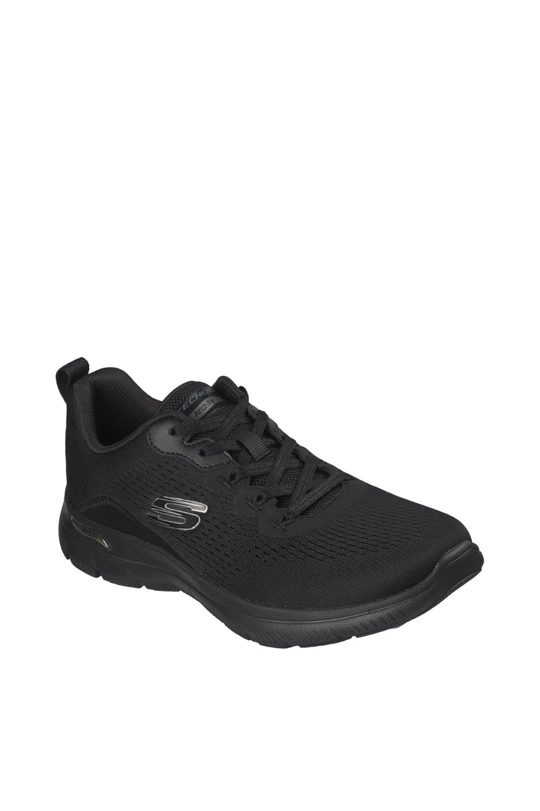 Skechers Skechers Women's Arch Fit Summits Mesh Lace Up Trainers - Black