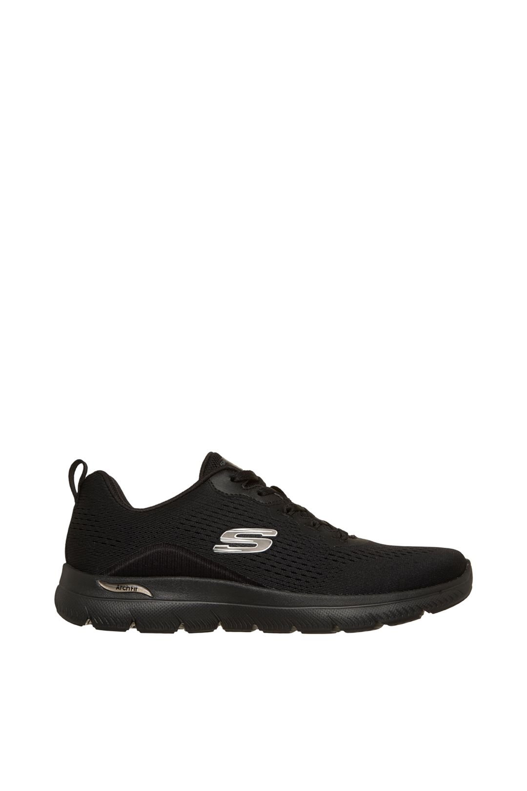 Skechers Skechers Women's Arch Fit Summits Mesh Lace Up Trainers - Black - 3
