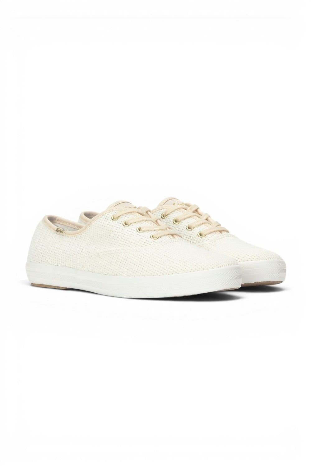 keds Keds Women's Champion Cotton Mesh Lace Up in White