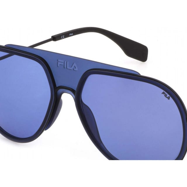 Fila FILA Men's SFI084-58530Y Aviator/Navigator Sunglasses in Black - 2