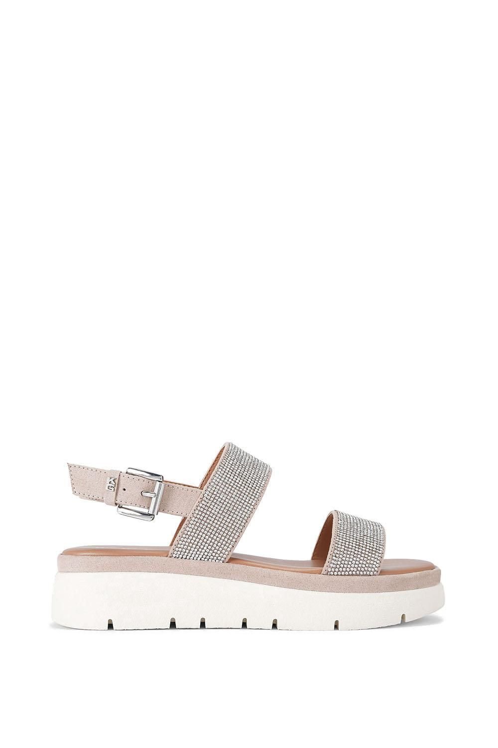 KG Kurt Geiger KG Kurt Geiger Women's 'Daisy Gem' Sandals in Silver - 2