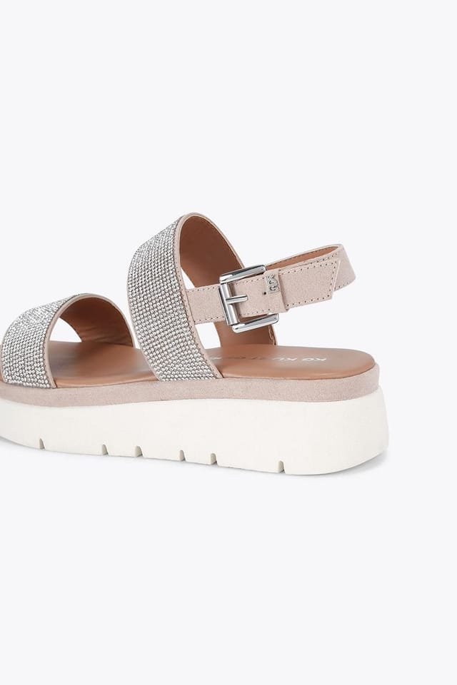 KG Kurt Geiger KG Kurt Geiger Women's 'Daisy Gem' Sandals in Silver - 3