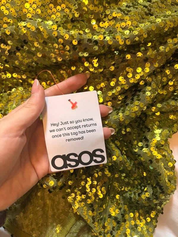 ASOS Design ASOS Design Green sequin maxi dress - 1