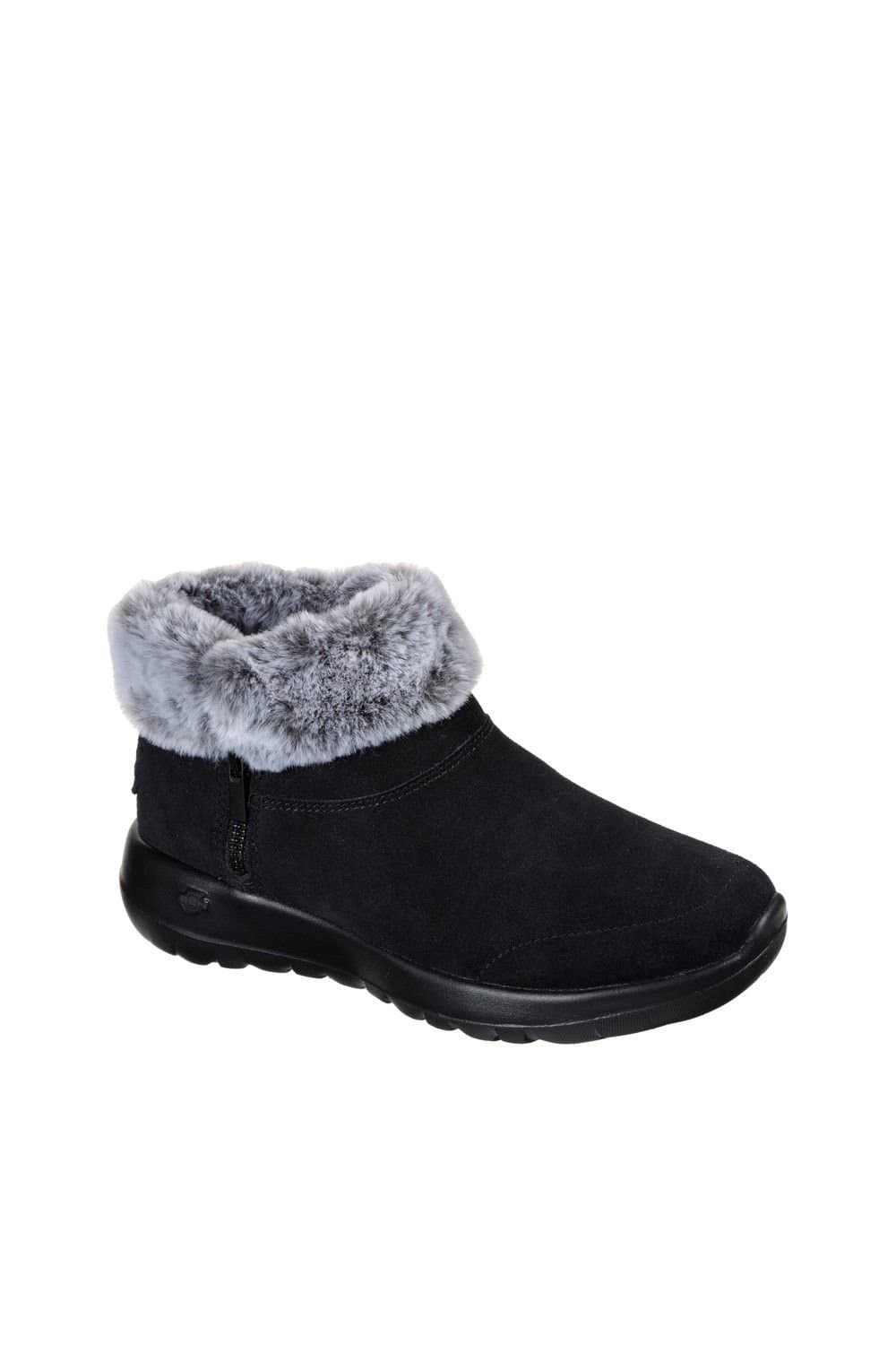 Skechers Skechers Women's 'On The Go Joy Savvy Wide' Ankle Boots in Black