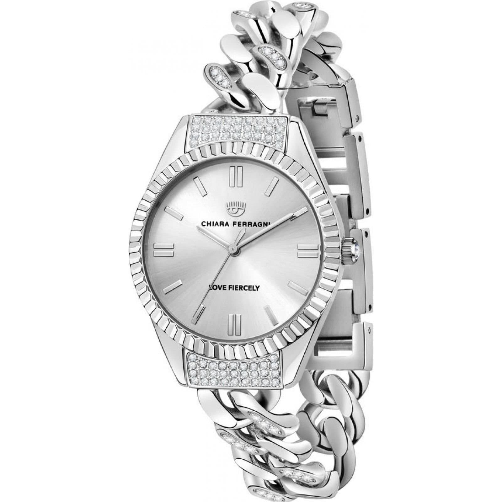 Chiara Ferragni Chiara Ferragni Women's R1953104502 34mm Quartz Watch in Silver