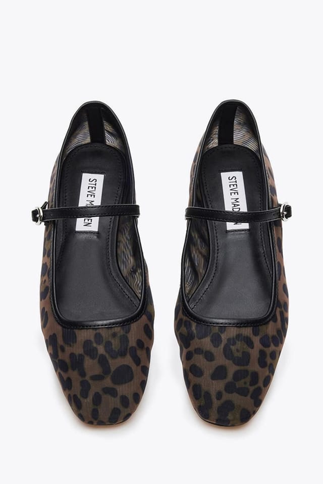 Steve Madden STEVE MADDEN Women's 'Maple Ballet Flat Black' Flats in Brown - 3