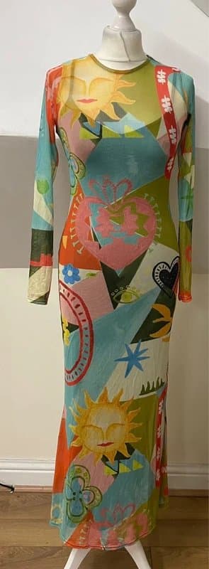 Never Fully Dressed Never Fully Dressed Sundazed Mesh Dress - Size 6 - RRP £145