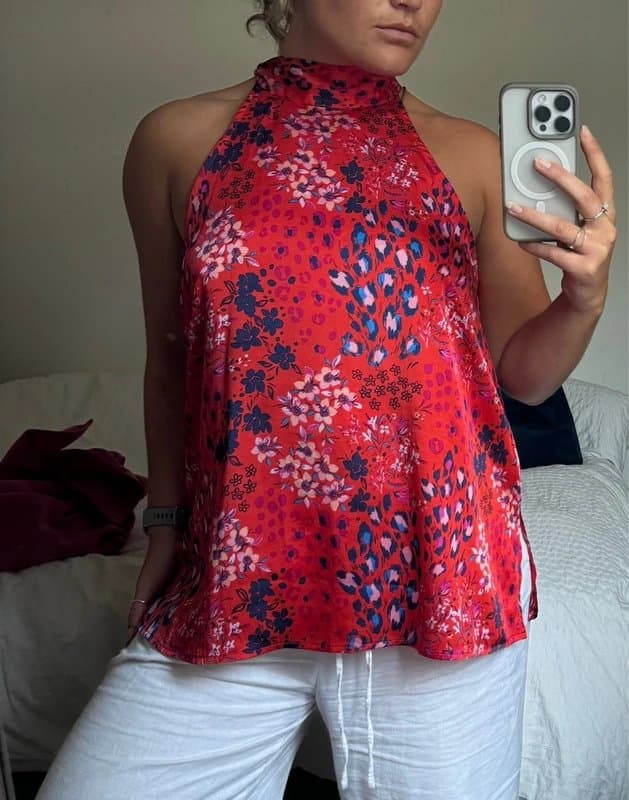 Never Fully Dressed Never fully dressed high neck blouse top