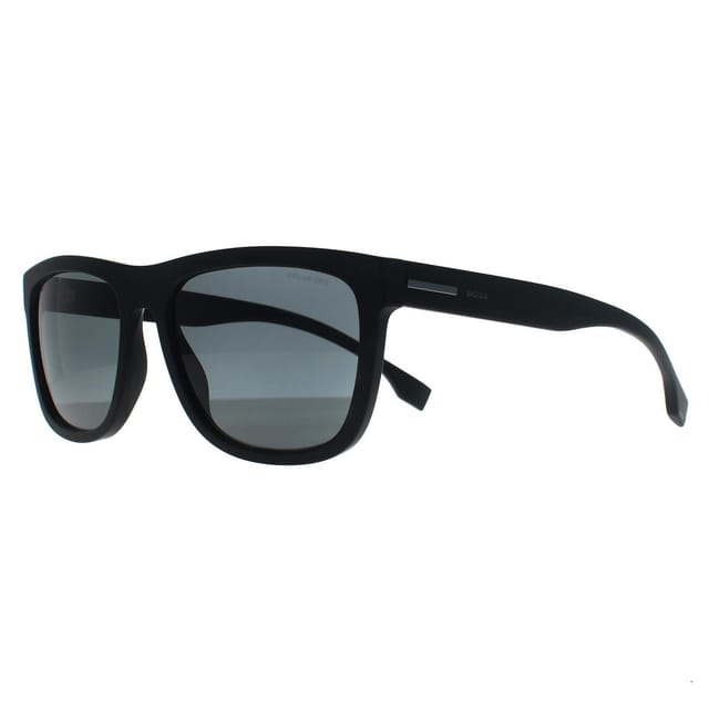 Hugo Boss Hugo Boss Men's Square Matte Black Dark Grey BOSS 1439/S - 2
