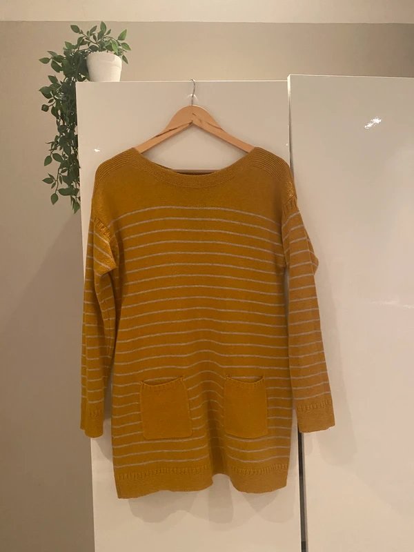 White Stuff White Stuff Thin Knit Jumper – Size 10 – 66% Cotton - 1